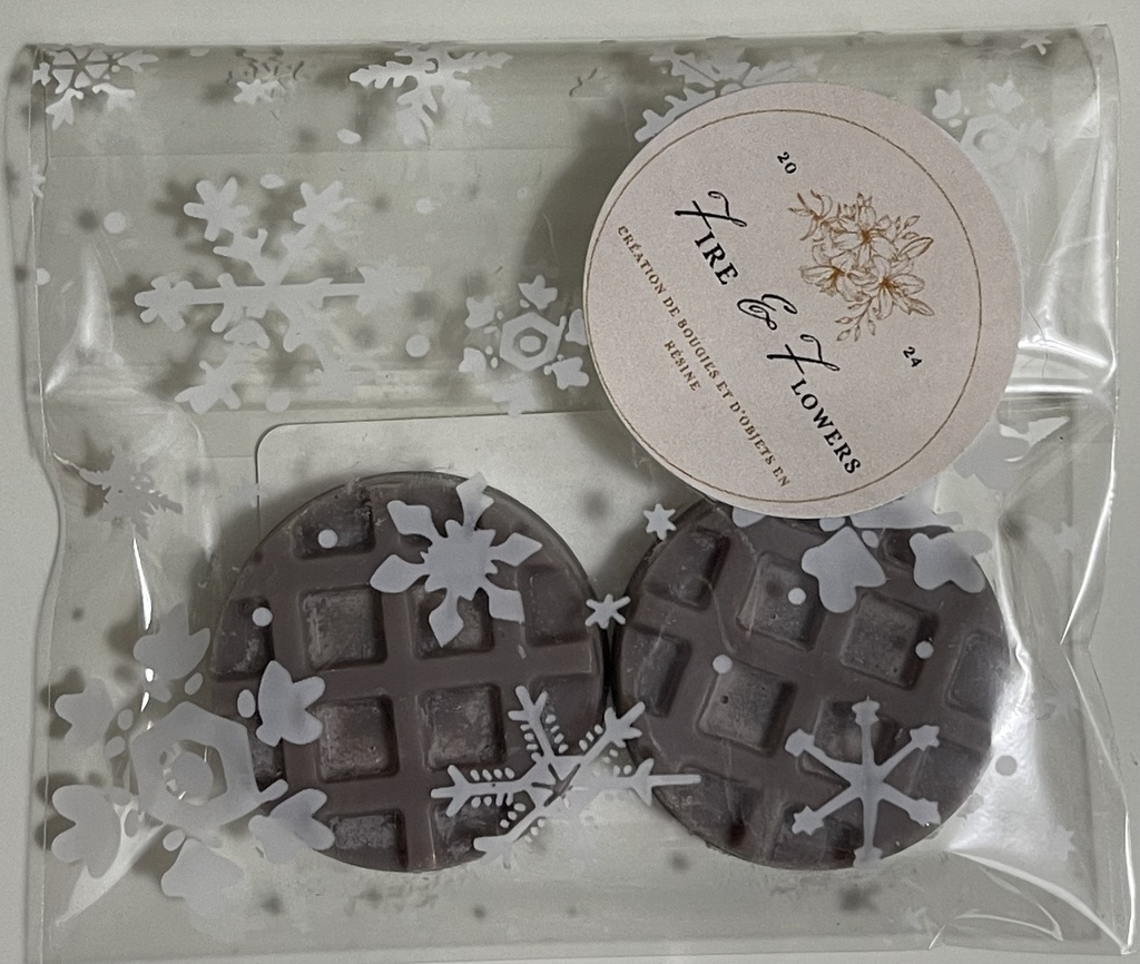 Fondants Noël Chocolat noisette