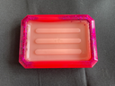 Porte savon Fuschia à paillette 