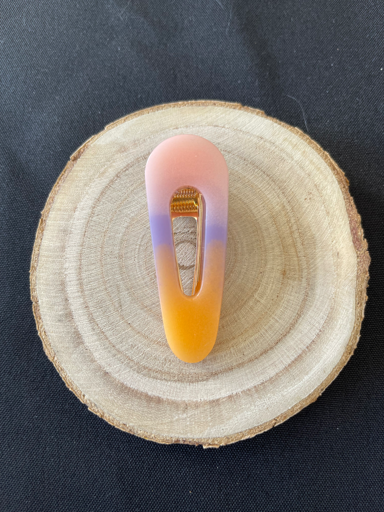 Barrette tricolore 