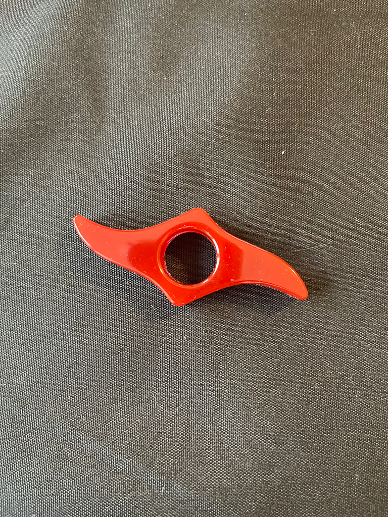 Bague de lecture rouge 
