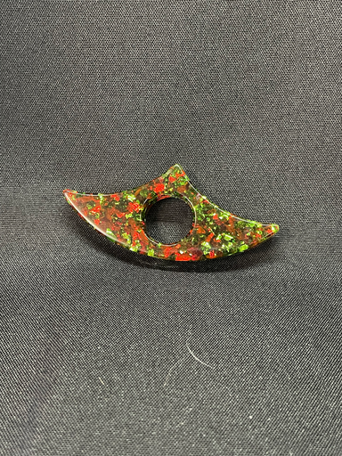 Bague de lecture verte et rouge