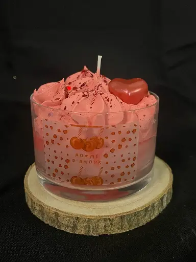 Bougie Pomme d'amour (200g)