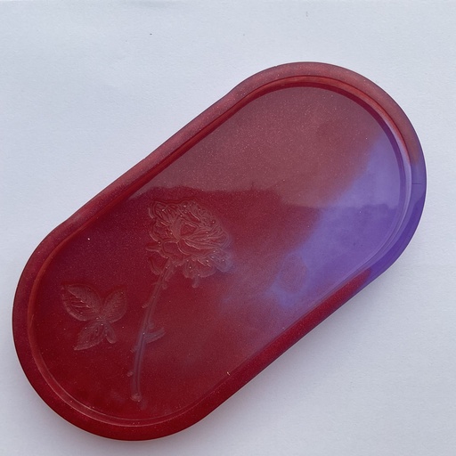 Vide poche XL rouge et violet