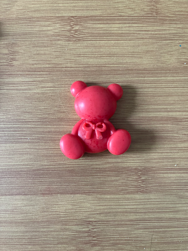 Ourson avec noeud Cerise noire explosive 