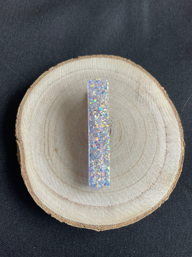 Barrette reflet violet 