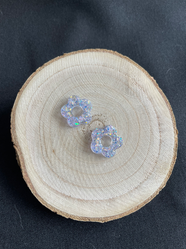 Fleurine reflet violet 