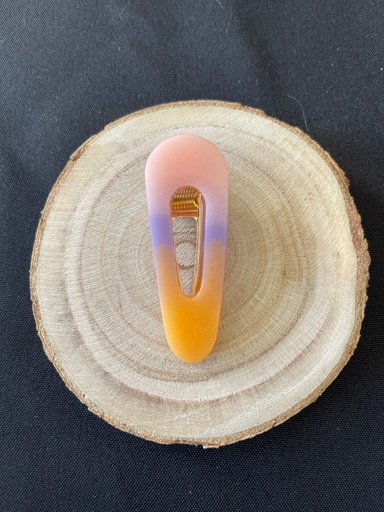 Barrette tricolore 