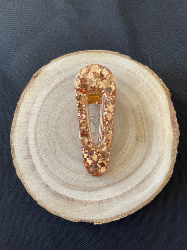 Barrette dorée 