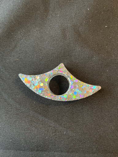 Bague de lecture argentée 