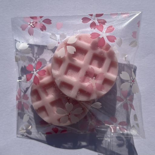 Gaufre Rose vanillée