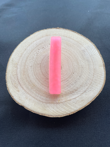 Barrette rose fluo 